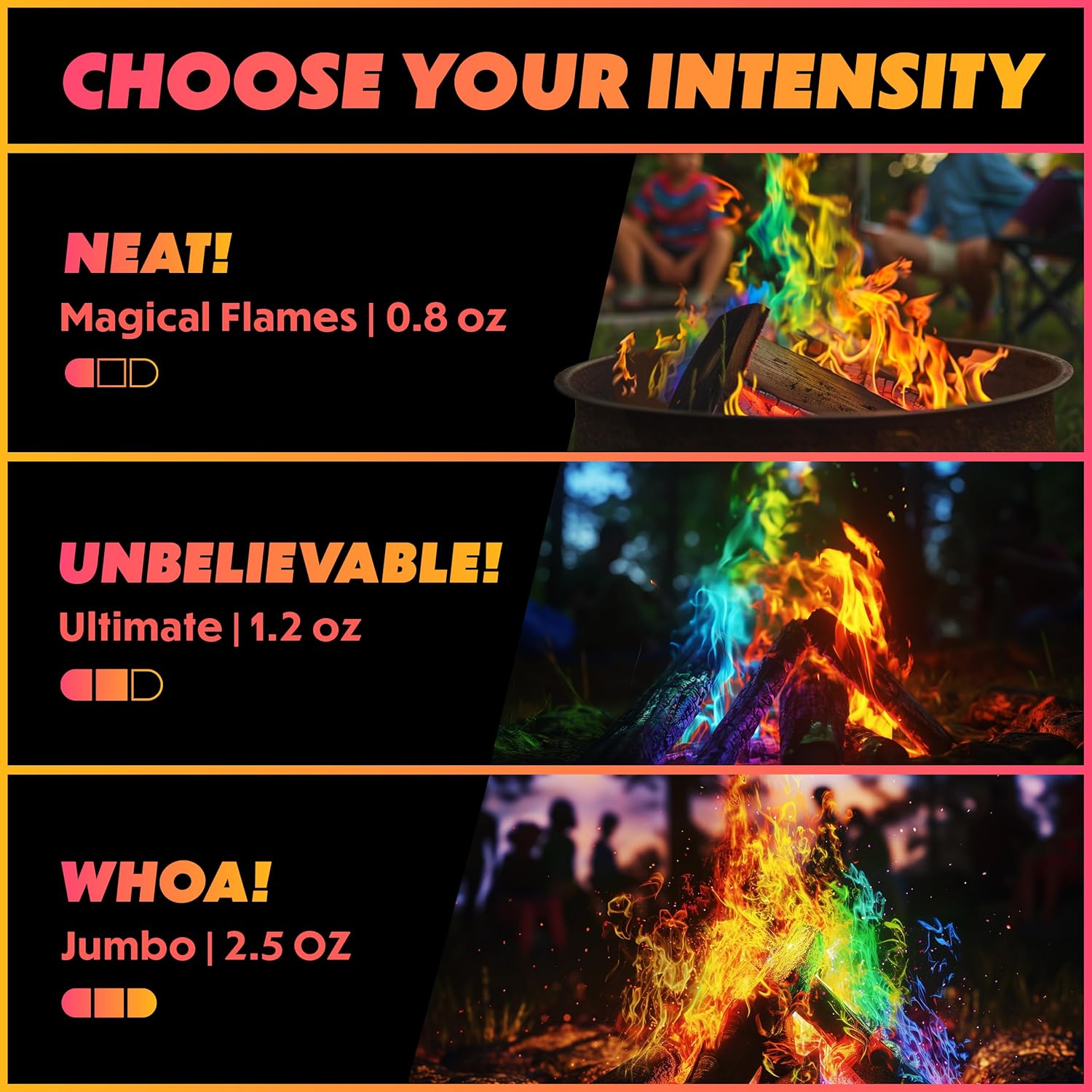 Magical Flame Colorant (25 Packs)